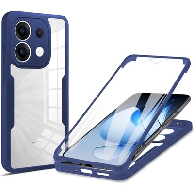 Techsuit Калъф за Oppo Reno13 - ColorVerse 360 Series + Screen Protector - Син