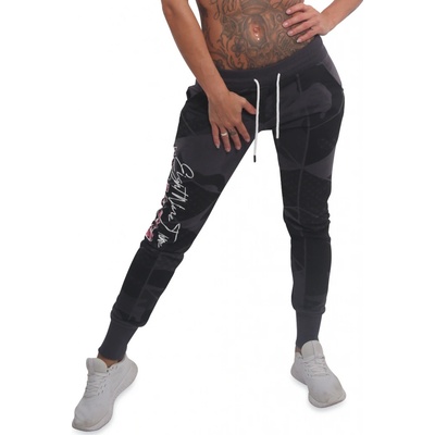 Yakuza dámske tepláky modern war urban gjob 21121 dark shadow sivá