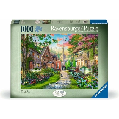 Ravensburger Down the Lane č. 4 Ulička ke kostelu 1000 dílků