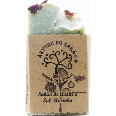 Árvore do Sabão mydlo z olivového oleja s morskou soľou a esenciálnymi olejmi z bergamotu a cédra 70 g