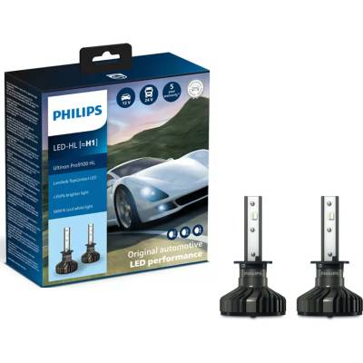 11258U91X2-К-кт 2xLED Крушка за автомобил Ultinon Pro9100 H1 P14, 5s/13, 2W/12/24V (P6285)