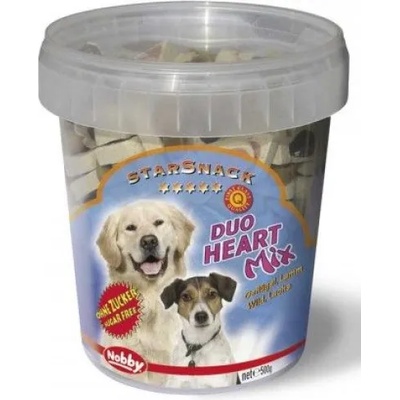 NOBBY Лакомство StarSnack Duo Heart Mix 500 гр 69734