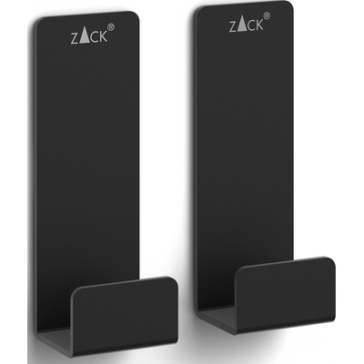 Zack Куки за стена Potes 7 см черни 2 бр (40611)