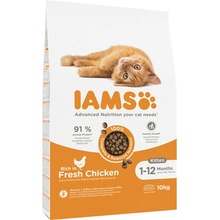 IAMS Cat Kitten & Junior All Breeds Chicken 10 kg
