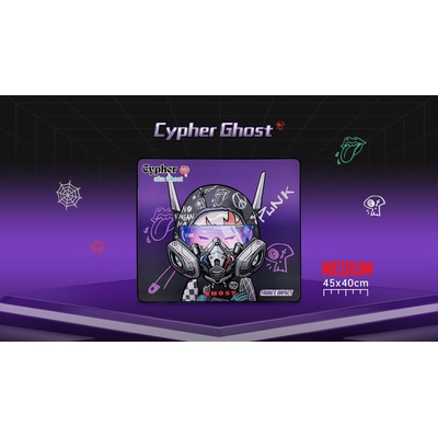A4Tech Геймърски пад A4 Bloody BP-45W Cypher Ghost - 450x400 x 5mm (A4-PAD-BP-45W)