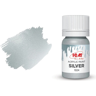 ICM Farba Silver 12ml