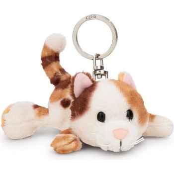 NICI ключодържател Трицветна котка 10см, лежаща green