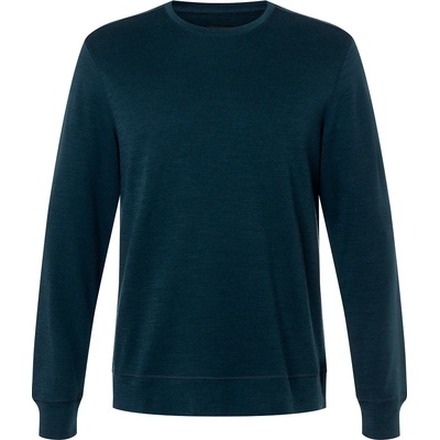 super. natural Мъжки вълнен пуловер super. natural Solution Bio Crew Merino jumper - Blueberry - размер 52 (005-5113-0113)