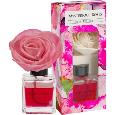 Bispol Vonný difuzér s kvetom Mysterious roses 80 ml