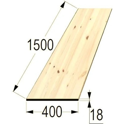 Spárovka BO 18x400 x 1500 průběžná A/B
