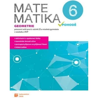 Matematika v pohodě 6 Geometrie pracovní sešit