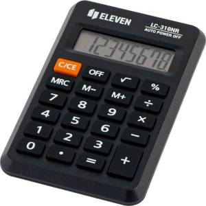 Eleven Джобен калкулатор Eleven LC-310NR (Eleven LC-310NR) Калкулатори