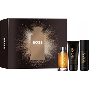 HUGO BOSS The Scent - Подаръчен комплект за мъже: парфюм EDT 100мл + душ гел 100мл + Deo Spray 150 мл