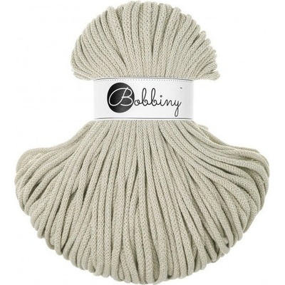 Bobbiny bavlněná šňůra PREMIUM 5mm Pale olive
