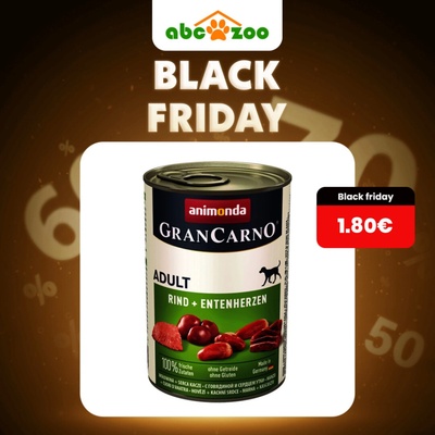 Animonda Gran Carno Adult hovädzie & kačacie srdiečka 400 g