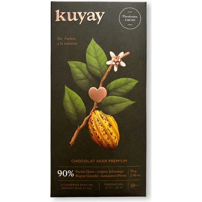 Kuyay 90% hořká čokoláda Noir Premium 70 g