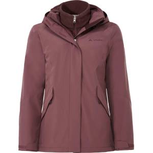 Vaude Дамско 3-в-1 яке Vaude Women's Rosemoor 3in1 Jacket II 3-in-1 jacket - Ruby Dusk - размер 44 (EU) (104-5125-0916)