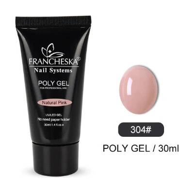 Francheska poly gel 304 natural pink 30 ml