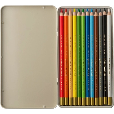 Printworks Color Pencils Classic 12 pcs