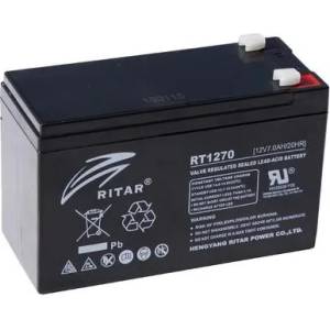 Ritar power Оловна Батерия (RT1270) AGM 12V / 7Ah - 151 / 65 / 94 mm терминал2 RITAR (RITAR-RT1270)