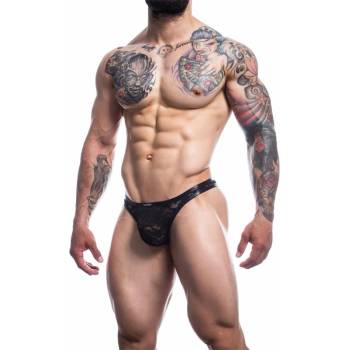 Image 1 of Cut4Men L4CE03 Thong with Lace Black M