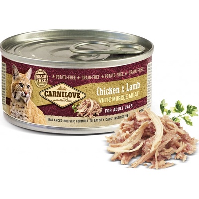 Carnilove Cats WMM Adult Chicken&Lamb 100 g – Zboží Mobilmania