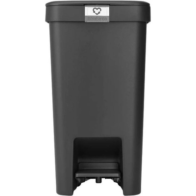 Brabantia 16 л тъмно сив кош за смет с педал Brabantia от серия StepUp (1008479)