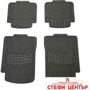 Paolo Гумени стелки универсални черни 1766 4бр (5152271) - steficenter