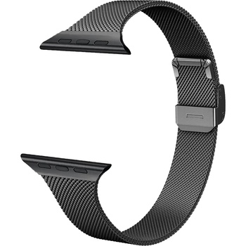 Image 1 of Trender Каишка Trender - Steel, Apple Watch, 44/45 mm, черна (TR-AST45BK)