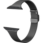 Trender Каишка Trender - Steel, Apple Watch, 44/45 mm, черна (TR-AST45BK)