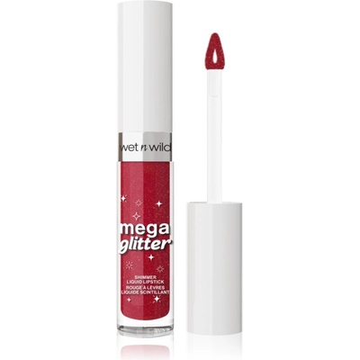wet n wild Mega Glitter матиращо течно червило с блясък цвят New Soulmate 2.8ml