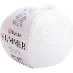 YARNART Summer 3 White Плетива прежда (Summer 3)