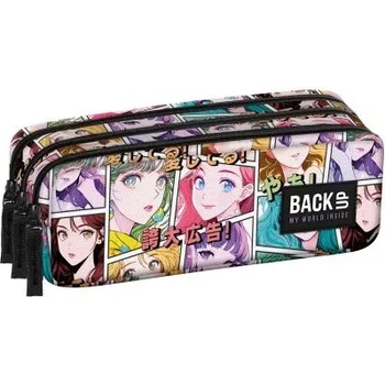 BackUP Anime несесер с 3 ципа