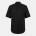 Giorgio Armani Риза Armani Exchange Men's Short-Sleeve Plain Shirt - Black