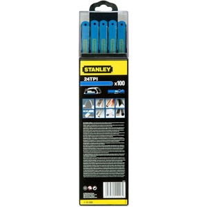STANLEY - Пилно острие за метал, 24 TPI, дължина 30 см, 100 бр. 1-15-558 (1-15-558)