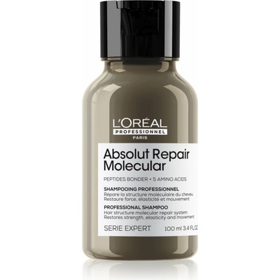 L’Oréal Professionnel Serie Expert Absolut Repair Molecular posilňujúci šampón pre poškodené vlasy 100 ml