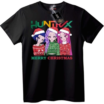 NOONEBRAND Тениска Hunter X Коледа - 7XL, White