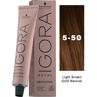 Schwarzkopf Igora Royal Absolutes 5-60 světlá hnědá čokoládová přírodní 60 ml