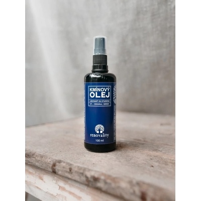 Renovality kmínový olej lisovaný za studena 100 ml