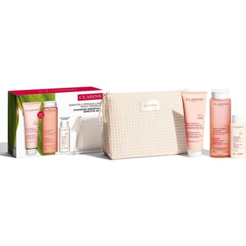 Clarins КОМПЛЕКТ CLARINS Cleansing Essetntials Sensitive Skin Почистваща пяна дамски