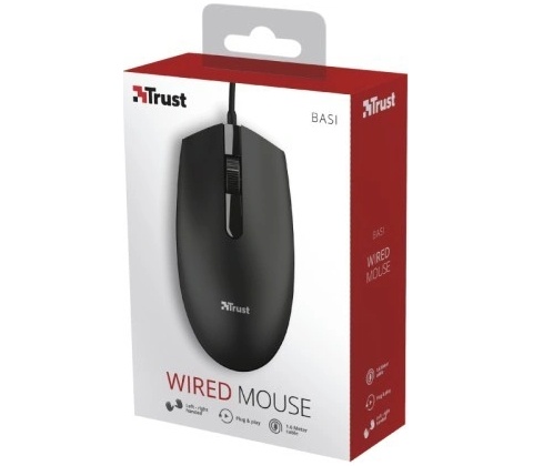Trust Basi Wired Mouse 24271