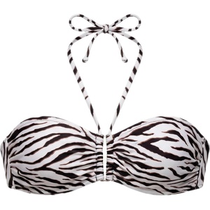 Banana Moon Дамско бикини горнище Banana Moon Women's Fadio C Wildjungle Bikini top - Noir - размер 36C (FR) (150-6112-0114)