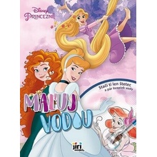 Maľuj vodou A4 - Disney Princezné - Jiri Models SK