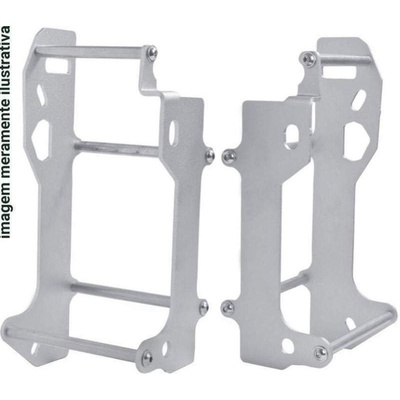 Crosspro kryt chladiče HUSQVARNA TC/TE 250/510 08-09 stříbrná | Zboží Auto