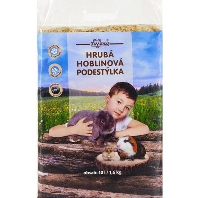 Limara Hoblinová podestýlka hrubá 1,6 kg 40 l – Zboží Mobilmania
