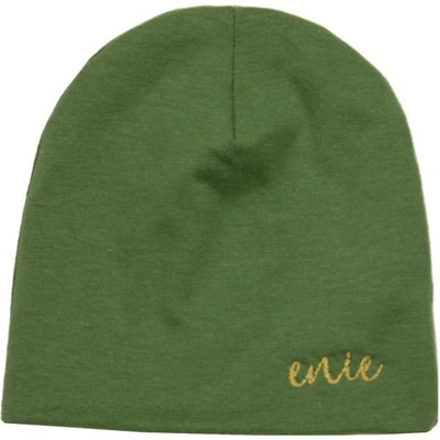 Enie baby dětská čepice Bamboo khaki