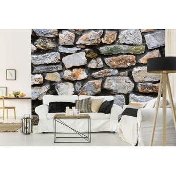 DIMEX ART s. r. o Самозалепваща се флизелинова фототапета външна каменна стена 375 x 250 см
