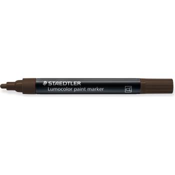STAEDTLER Маркер Staedtler Lumocolor Paint 349, акрилен, ТЪМНО КАФЯВ (31095-А-ТКАФЯВ)