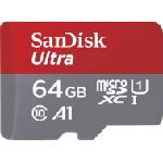 SanDisk Ultra microSDXC 64GB UHS-I/U1 (SDSQUAB-064G-GN6FA)