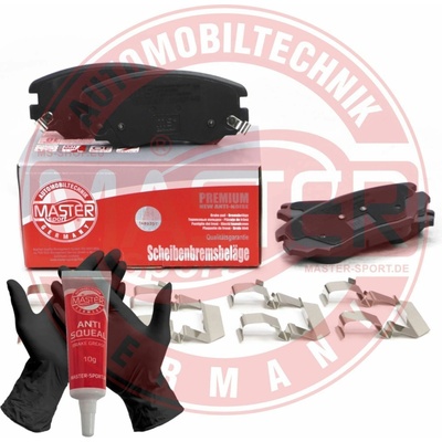 Sada brzdových platničiek kotúčovej brzdy MASTER-SPORT GERMANY Premium 13046056112N-SET-MS